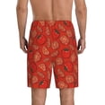 thumbnail image 2 of Yiaed Tomatoes for Men's Soft Sleep Pajama Short Lounging Pajama Shorts-3X-Large, 2 of 8