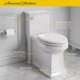 thumbnail image 3 of American Standard 2851A104.020 Town Square S One-Piece Elongated Comfort-Height Bathroom Toilet, White, 3 of 9