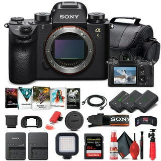  Sony a7III Full Frame Mirrorless Interchangeable Lens Camera  Body Bundle with 128GB Memory Card, Monopod, and Soft Carrying Case for  Cyber-Shot and Alpha Cameras : Electronics