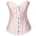 thumbnail image 2 of Jacksnyyqx Womens Sexy Vintage Gothic Party Floral Lace Up Slim Corset Bustier Tube Toppangjing, 2 of 3