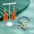 thumbnail image 2 of 32pcs 8 Styles Stainless Steel Cord Ends 8-11mm Long Column and Barrel Pattern Smooth Cord End Caps Golden Leather Cord Ends Terminators for Jewelry Making, 2 of 6