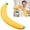 As shown, variant on Sktrjpolfis 17.7in Giant Banana Squishy Toy, Soft Foam Squeeze Ornament, Slow Rising Banana Decor for Home, Office Desk & Countertop Display