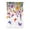 White, variant on Sheer Curtains 84 Inches Long, Spring Floral Semi Sheer Curtains Light Filtering Window Treatment, Farmhouse Flowers Butterfly Watercolor Privacy Voile Drapes for Living Room Bedroom 52x84 Inch