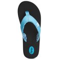thumbnail image 5 of Floopi Classic Summer Flip Flop Thong Sandals for Women Comfort Strap and Yoga Mat Padding Insoles for Support Printed Soft Jersey Lining Non Slip Soles, 5 of 5
