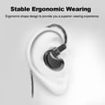 thumbnail image 3 of K1 Auriculares con cable In-ear Auriculares metálicos Triple conductores Auriculares con aislam BQEYZ Auriculares, 3 of 7