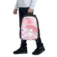 thumbnail image 3 of Kuromi and My Melody Backpack Bookbag Casual Daypack Travel Backpacks for Work Hiking Camping, 3 of 7
