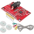 thumbnail image 1 of Módulo de ECG AD8232 Medición de pulso cardíaco ECG, Módulo de sensor de frecuencia cardíaca Kit de sensor de monitoreo de ECG para Arduino con cable Dupont TUNC Sencillez, 1 of 5