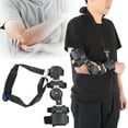 thumbnail image 1 of FLAMEEN Protecteur d'Élingue de Coude, Fixateur d'Articulation du Coude, Attelle de Coude Articulée Réglable, Stabilisation de la Fracture du Bras Droit, Support de Récupération, 1 of 8