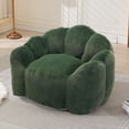 thumbnail image 2 of Adult Lotus Compression Bean Bag Sofa with Pull Ring, Faux Fur Lounge Chair, High-Density Foam, No Assembly Required, Anti-Fouling & Non-Slip Base for Living Room Bedroom  RLB, 2 of 11