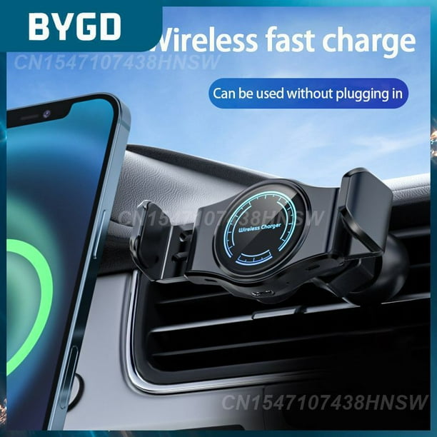 T3 Phone Holder Auto Telescopic Clip Car Hands Free Phone Mount Wireless Charger Infrared Induction Car Holder Car Accessories03United States He Qiyong unisex