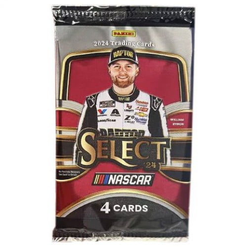 NASCAR Panini 2023 Select Racing Trading Card BLASTER Pack (4 Cards)
