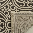 thumbnail image 4 of SAFAVIEH Linden Odetta Damask Area Rug, Cream/Brown, 4' x 6', 4 of 6