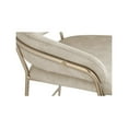 thumbnail image 4 of Meridian Furniture Yara Stone Velvet Counter Stool, 4 of 6