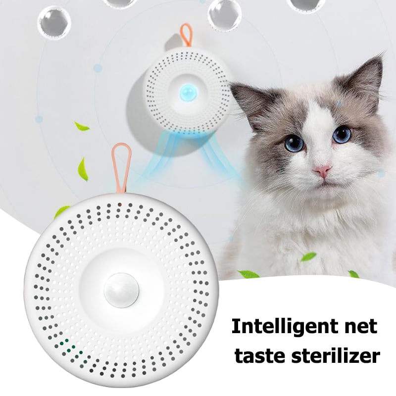 Cat Litter Deodorizer Smart Pet Smell Eliminator Reduce Litter Dust Electric Odor Remover for