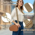 thumbnail image 1 of Becaristey Simple Bag Strap Replacement Exquisite Craft And High-end Texture No Loose Thread Shoulder Bag Strap Khaki, 1 of 6