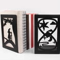 thumbnail image 2 of F-Sujetalibros Huecos Decorativos para Arte Diseño de Reloj de Soporte de Libro de Metal, 2 of 5