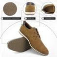 thumbnail image 4 of HA-EMORE Men's Casual Oxford Shoes, Men's Dress Shoes, Leather Stylish Lace-up Wingtip Brogues, Business Casual Formal Derby Shoe, 4 of 7