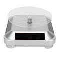thumbnail image 2 of Rotating Solar Energy Multi Purpose Watch Phone Jewelry Display Makeup Holder Rack(Silver ), 2 of 10