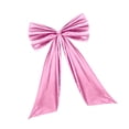 thumbnail image 5 of TISHITA Large Bow Decor Backdrop Large Giant Ribbon Tie for Party Christmas Birthday Pink, 5 of 8