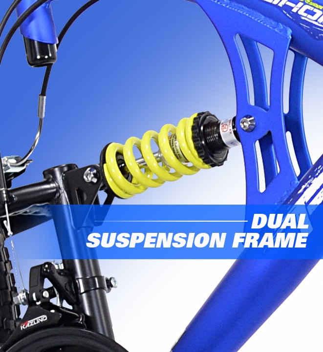 kent 29 inch flexor men's dual suspension mountain bike