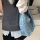 thumbnail image 5 of Bolso espacial de moda para mujer con cremallera acolchada enrejado bolso de invierno de cuero ligero Hugtrwg Para estrenar, 5 of 9