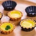 thumbnail image 4 of Baking Perfection, Mini Lemon Tart Pans 3 Inch, Non-stick Coating Carbon Steel With Removable Base, Perfect For Cheesecakes, Mini Pies, And More, 4 of 5