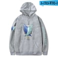 thumbnail image 1 of Sudaderas con capucha de Anime Attack on Titan, chaqueta informal para niños y adultos, tallas para niños, jersey de Cosplay de Eren Jager, Jersey Unisex105XL Deng Xun unisex, 1 of 2