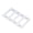 White, variant on Buster + Punch NPL-073595 Wall Plates Quadruple Rocker Switch Outlet - Silver