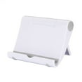 thumbnail image 1 of Desktop Phone Holder Foldable Anti Slip Mobile Phone Table Stand Cellphone Folding Bracket, White, 1 of 6
