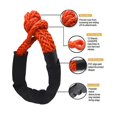 thumbnail image 2 of High Strength Tow Strap Universal Racing Tow Ropes Car Tow Ropes Bumper Tow Ropes, 2 of 5