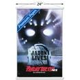 thumbnail image 3 of Friday The 13th Part Vi: Jason Lives - One Sheet Wall Poster with Wooden Magnetic Frame, 22.375" x 34", 3 of 5