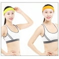 thumbnail image 3 of 3PCS sweat-wicking sports headband for men and women, suitable for exercise, basketball, running, tennis, gym, 3 of 5