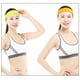 thumbnail image 3 of Diadema deportiva que absorbe el sudor de 3 piezas para hombres y mujeres, adecuada para hacer ejercicio, baloncesto, correr, tenis, gimnasio, 3 of 5