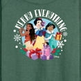 thumbnail image 3 of Disney - Merry Everything - Women's Lightweight French Terry Long Sleeve Shirt, 3 of 5