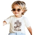 thumbnail image 6 of Big Brother Club Shirt for Boys Western Cowboy Yee Haw Sibling Announcement Rodeo Tee Natural Shirt 3T, 6 of 8