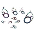 thumbnail image 4 of Oubit Fishing Rod Guide Ring Accessory,9PCS Lure Fishing Rod Fishing Guide Ring Fishing Guide Ring Set High Capacity, 4 of 8
