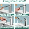 thumbnail image 6 of Upgraded Rotating Faucet Timnamy Faucet Attachment with 1440Â° Flexible Robotic Arm for Kitchen and Bathroom Water Use, 6 of 8