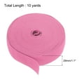 thumbnail image 2 of Uxcell Elastic Bands for Sewing 1.1 inch 10 Yard Pink Knit Elastic Spool for Wigs, Waistband, Pants, 2 of 7