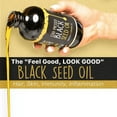 thumbnail image 3 of Cold-Pressed, 100% Turkish Black Cumin Seed Oil, Liquid Pure Blackseed Oil, Glass Bottle, 16 oz, 3 of 5