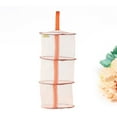 thumbnail image 2 of 2 PCS Clothes Drying Rack 3 Layer Hanging Basket Travel Drying Rack Laundry Net Bra Hanging Basket, 2 of 6