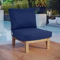 thumbnail image 7 of Covers & All Outdoor Seat Cushion Set (Seat + Back) for Patio Furniture, Pack of 2, Water Repellant Replacement Chair Cushions (Navy Blue, 28.5"x28.5"x5" Seat & 28.5"x19" Back), 7 of 7