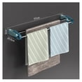 thumbnail image 2 of Practical Towel Organizer Rack Free-Perforation Wall Mounted for Bathroom Kitchen Accessories, 2 of 2