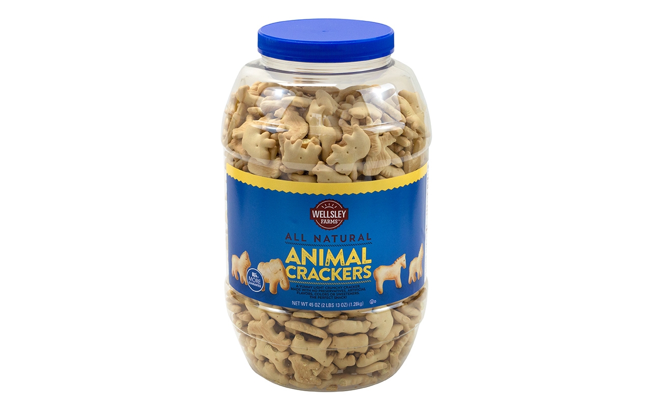 AllNatural Animal Crackers, 45 oz
