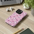 thumbnail image 2 of iPhone Tough Case Hello Kitty Pink Bowtie All Over Pattern Cute Kawaii - iPhone 14 Pro Max, 2 of 5