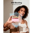 thumbnail image 3 of Fintie Credit Card Holder with ID Window, RFID Blocking PU Leather Slim Wallet Sleeve for Men Women, 3 of 10