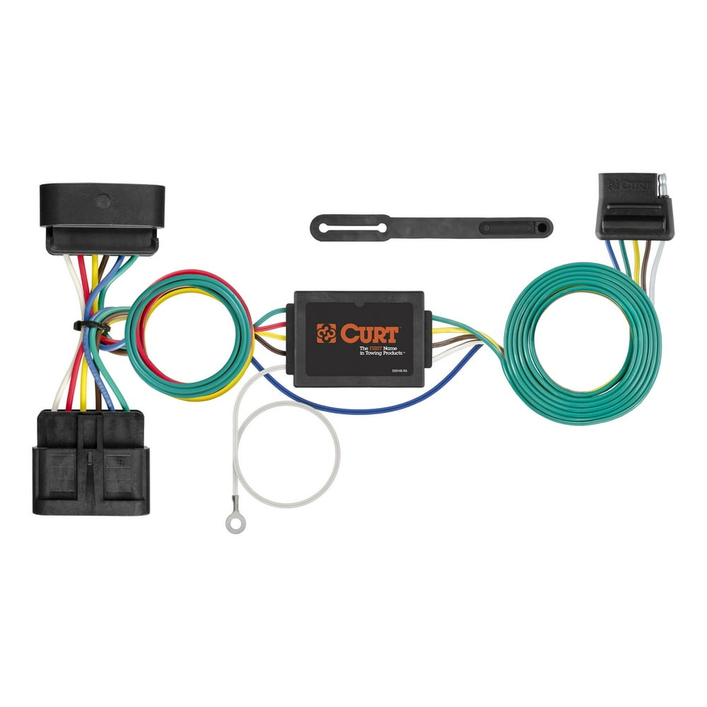 5 Wire Trailer Harness CURT 56510 Vehicle-Side Custom 5-Wire Trailer Wiring Harness, Select Chevrolet Colorado, GMC