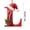 L, variant on Qjidjing 1Pc Christmas Initial Letter Ornaments, Acrylic Personalized Letter Hanging Pendants, DIY Trimmings, for Xmas Tree, Winter Holiday Gifts