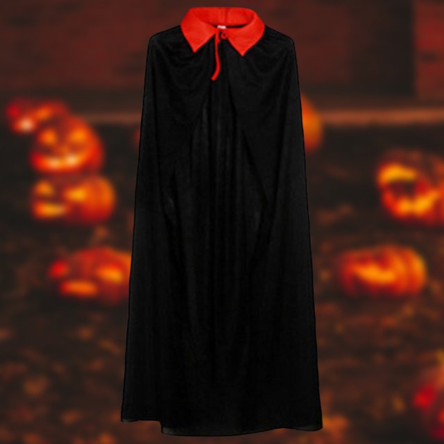 Túnica De Vampiro Disfraz Premium de Vampiro Parca Halloween