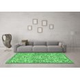 thumbnail image 3 of Ahgly Company Indoor Rectangle Persian Emerald Green Traditional Area Rugs, 5' x 7', 3 of 4