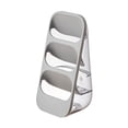 thumbnail image 4 of Soporte para utensilios Organizador de cubiertos Contenedor de almacenamiento de vajilla de cocina Gris, 4 of 9